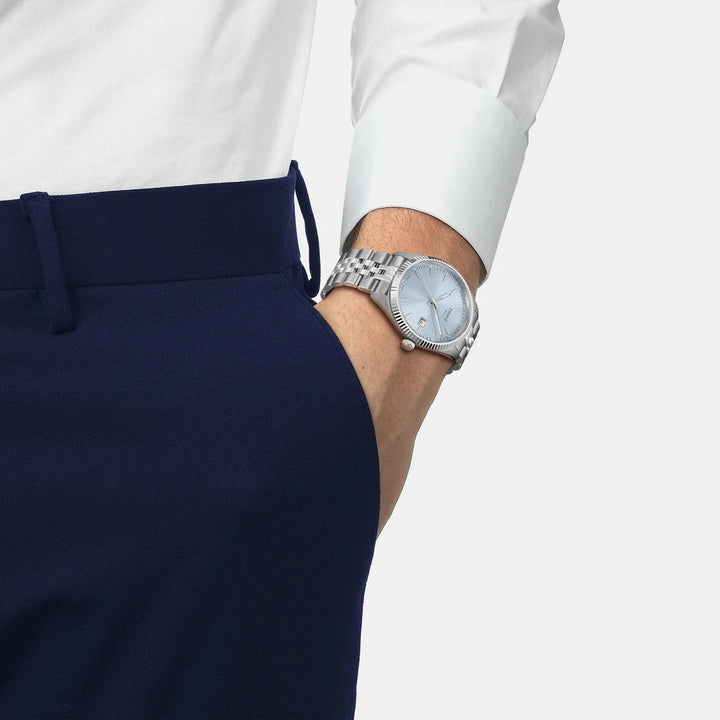 Tissot Ballade 40mm Ice Blue Dial Stainless Steel