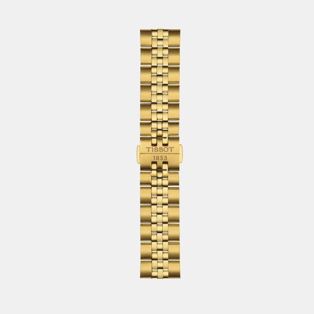 Tissot Ballade 40mm Black Dial Yellow Gold PVD Bracelet