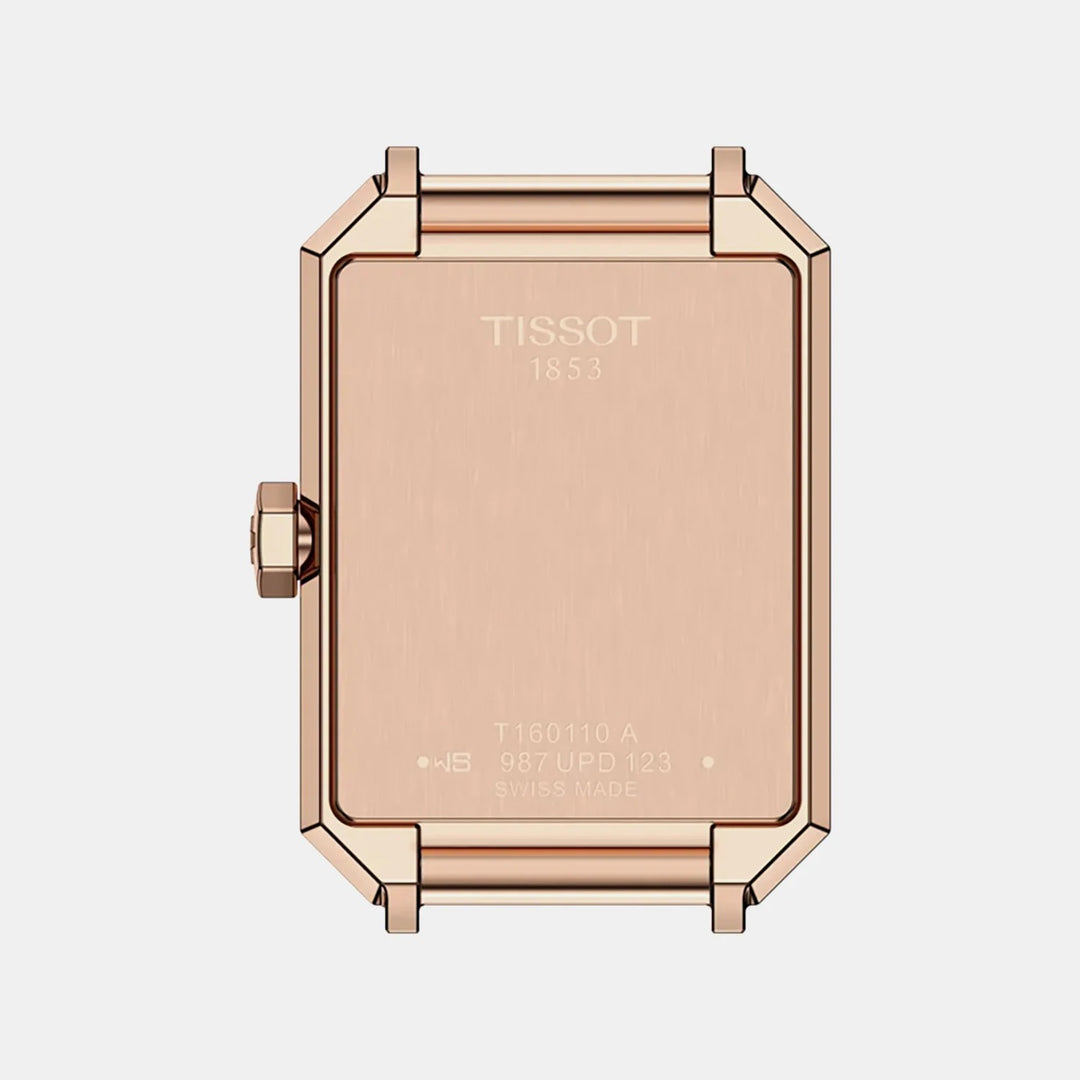 Tissot SRV 30mm Silver Dial Rose Gold Milanese Bracelet